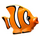 Duplo Orange Clown Fish (52259)