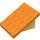 Duplo Naranja Shingled Tejado 2 x 4 x 2 (73566)