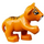 Duplo Orange tigre Cub avec Raised Paw (11924 / 84646)