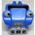 Duplo Pearl Blue Quad/Bike Body with Eyes and silver grille (54005 / 55886)
