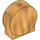 Duplo Or perlé Brique 1 x 3 x 2 avec Rond Haut avec côtés découpés (14222)