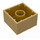 Duplo Pearl Gold Brick 2 x 2 (3437 / 89461)