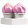 Duplo Platte mit Cupcakes mit Pink Icing mit Dots (65188 / 65941)