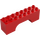 Duplo Red Arch Brick 2 x 8 x 2 (18652)