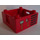 Duplo Rot Box mit Griff 4 x 4 x 1.5 mit EMT Logo (47423)