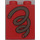 Duplo rouge Brique 1 x 2 x 2 avec Spring / Coil sans tube à l&#039;intérieur (4066)