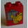Duplo rouge Brique 1 x 2 x 2 avec Suitcases sans tube à l&#039;intérieur (4066)