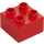 Duplo Rot Stein 2 x 2 (3437 / 89461)