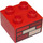 Duplo Red Brick 2 x 2 with Bricks (3437 / 53157)