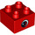 Duplo Red Brick 2 x 2 with Eye (10517 / 10518)