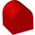Duplo rouge Brique 2 x 2 x 2 avec Haut incurvé (3664)
