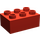 Duplo rouge Brique 2 x 3 (87084)