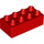 Duplo Red Brick 2 x 4 (3011 / 31459)