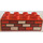 Duplo Rot Stein 2 x 4 mit Stein Mauer (3011 / 53151)