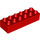 Duplo Red Brick 2 x 6 (2300)