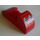 Duplo Red Brick 2 x 6 with Rounded Ends and Eyes (31212)