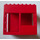 Duplo Red Building Block 6 x 8 x 6 with Door and Window