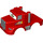 Duplo Red Chassis 5 x 9 x 3 Mack (33517)