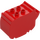 Duplo Red Design Brick Hair (4997)