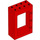 Duplo Red Door Frame 2 x 4 x 5 (92094)