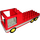 Duplo Red Flatbed Truck