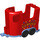 Duplo Red Horse Trailer 5 x 11 x 6 with &quot;Circus&quot; (87703)