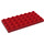 Duplo Red Plate 4 x 8 (4672 / 10199)