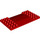 Duplo Red Plate 6 x 12 with Ramps (95463)