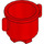 Duplo Red Pot with Grip Handles (31042)