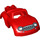 Duplo Red Sportscar 4 x 8 x 2 1/2 (25013)