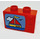 Duplo Red Television with Boat scene (4916 / 81953)