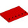 Duplo Red Tile 4 x 6 with Studs on Edge (31465)