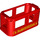 Duplo Red Train Chassis 4 x 8 x 3.5 Top (38491)