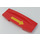 Duplo Rosso Treno Reverse Action Mattoncino con Giallo Freccia (81917)