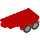 Duplo Red Truck Trailer Assembly (25081)
