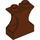 Duplo Reddish Brown 1 x 2 x 2 Pylon (6624 / 42234)
