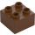 Duplo Červenohnědá Kostka 2 x 2 (3437 / 89461)