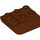 Duplo Reddish Brown Brick 2 x 3 with Inverted Slope Curve (98252)