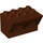 Duplo Reddish Brown Brick 4 x 3 x 3 Wry Inverted (51732)