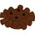 Duplo Reddish Brown Fire/nest (31070)