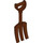 Duplo Reddish Brown fork (10531 / 58086)