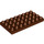 Duplo Reddish Brown Plate 4 x 8 (4672 / 10199)