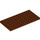 Duplo Reddish Brown Plate 6 x 12 (4196 / 18921)