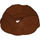Duplo Reddish Brown Rock with Hole (23742)