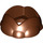 Duplo Reddish Brown Rock with Hole (23742)