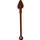 Duplo Reddish Brown Spear 1 x 1 x 7 (60766)