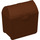 Duplo Reddish Brown Treasure Chest 2 x 4 x 3 (11249 / 48036)