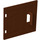 Duplo Brun rougeâtre Wooden Porte 1 x 4 (87653 / 98459)