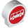 Duplo Ronde Sign met Rood Bus stop sign met ronde zijkanten (13256 / 41970)