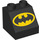 Duplo Helling 2 x 2 x 1.5 (45°) met Batman-logo (6474 / 21029)